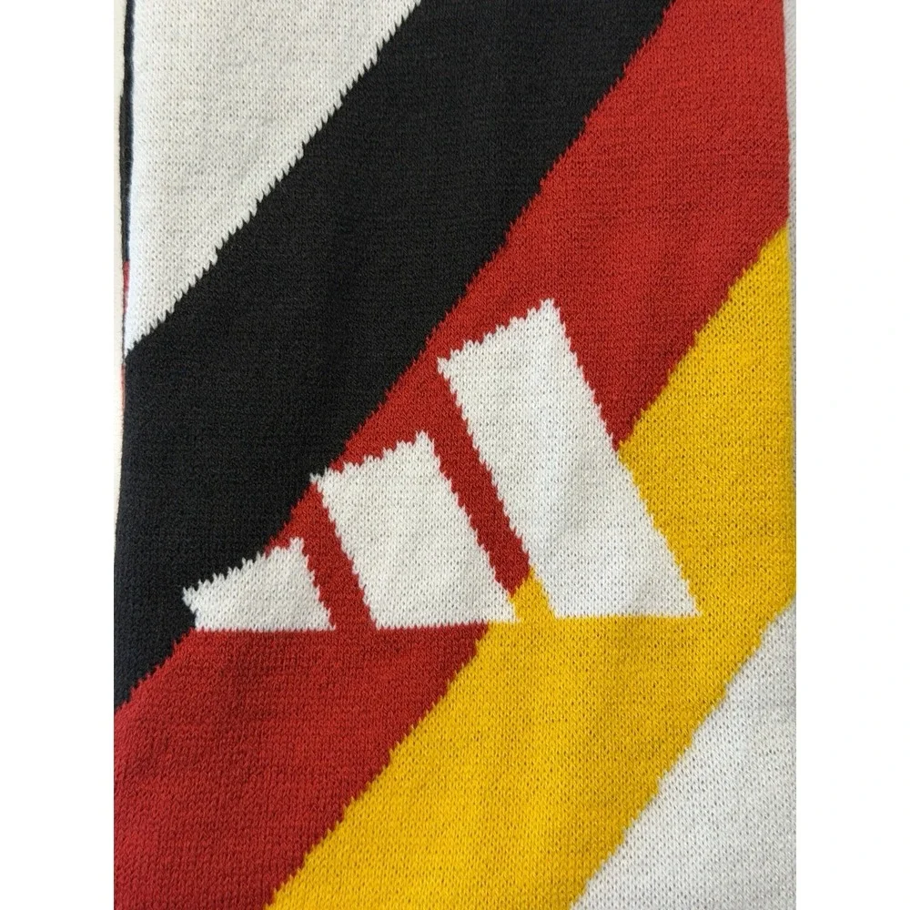 Adidas DFB Germany 2026 Soccer Scarf World Cup White Black KC6688 NEW